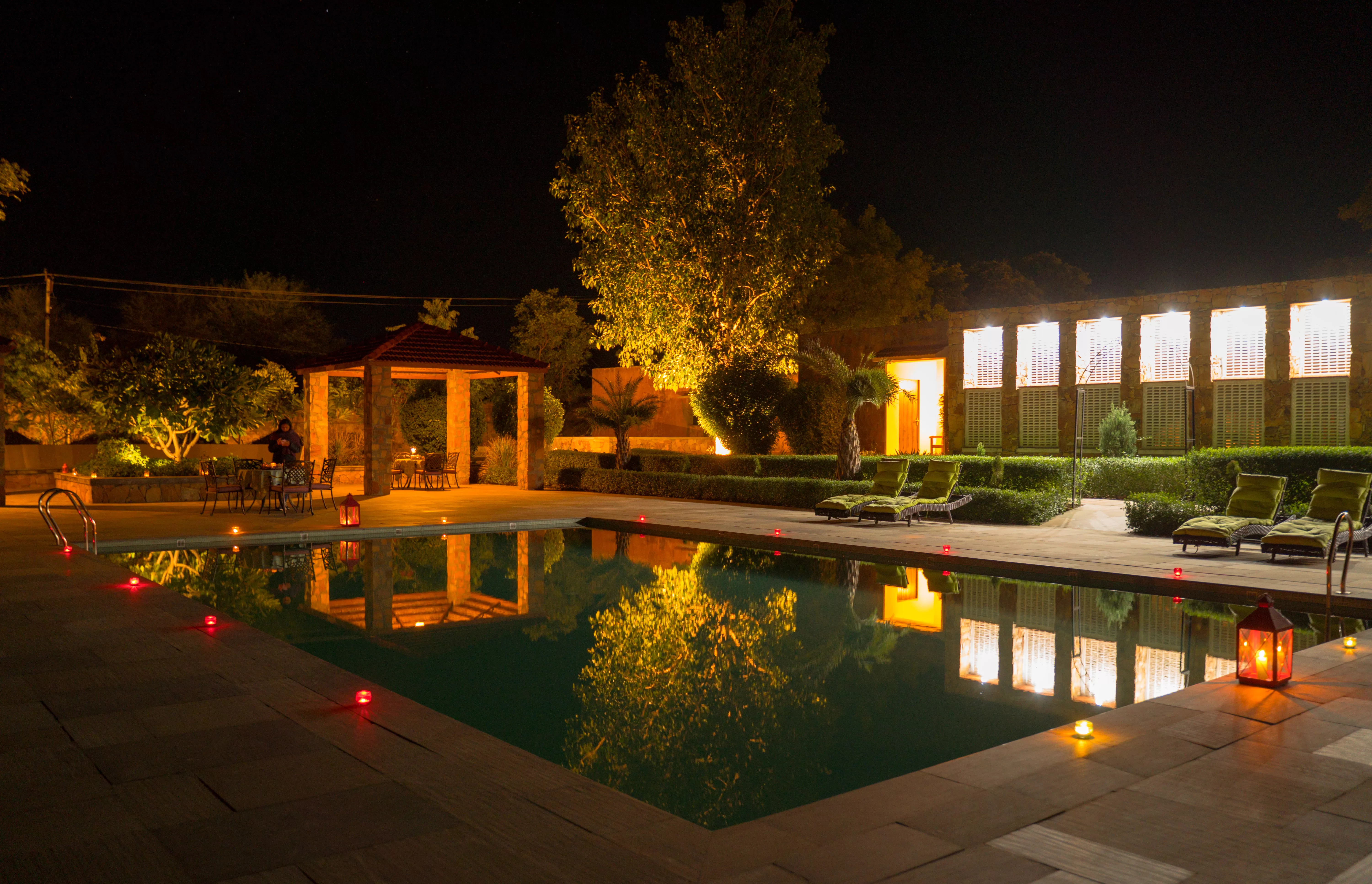 The Aravalli Pool & Wellness Deck